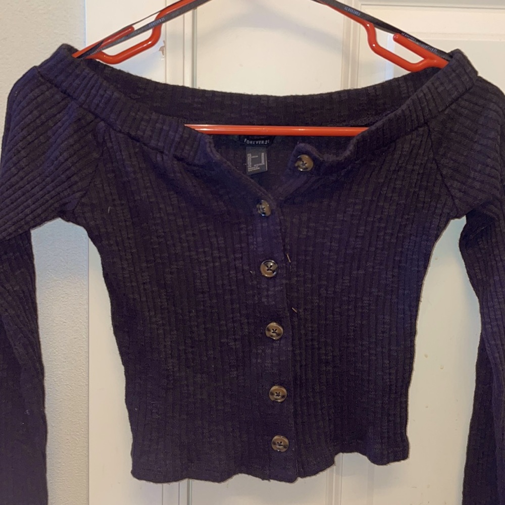 Forever 21 Black Off the Shoulders